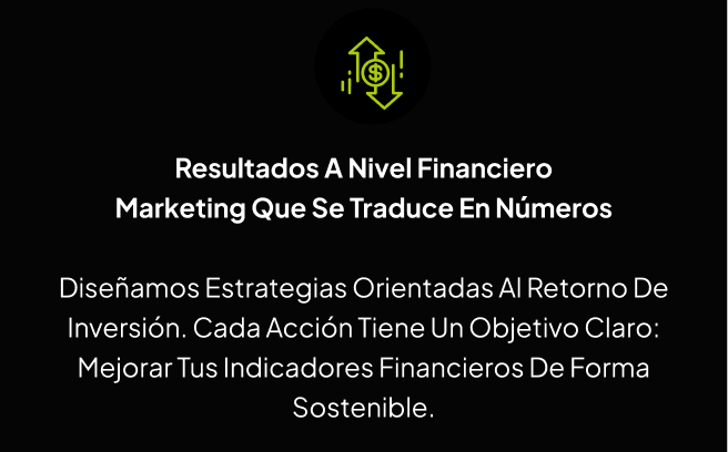 Resultados a nivel financiero